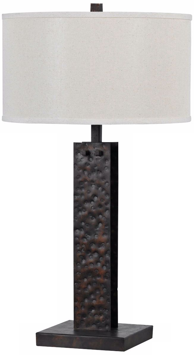 Cedar Hand-Forged Iron Table Lamp