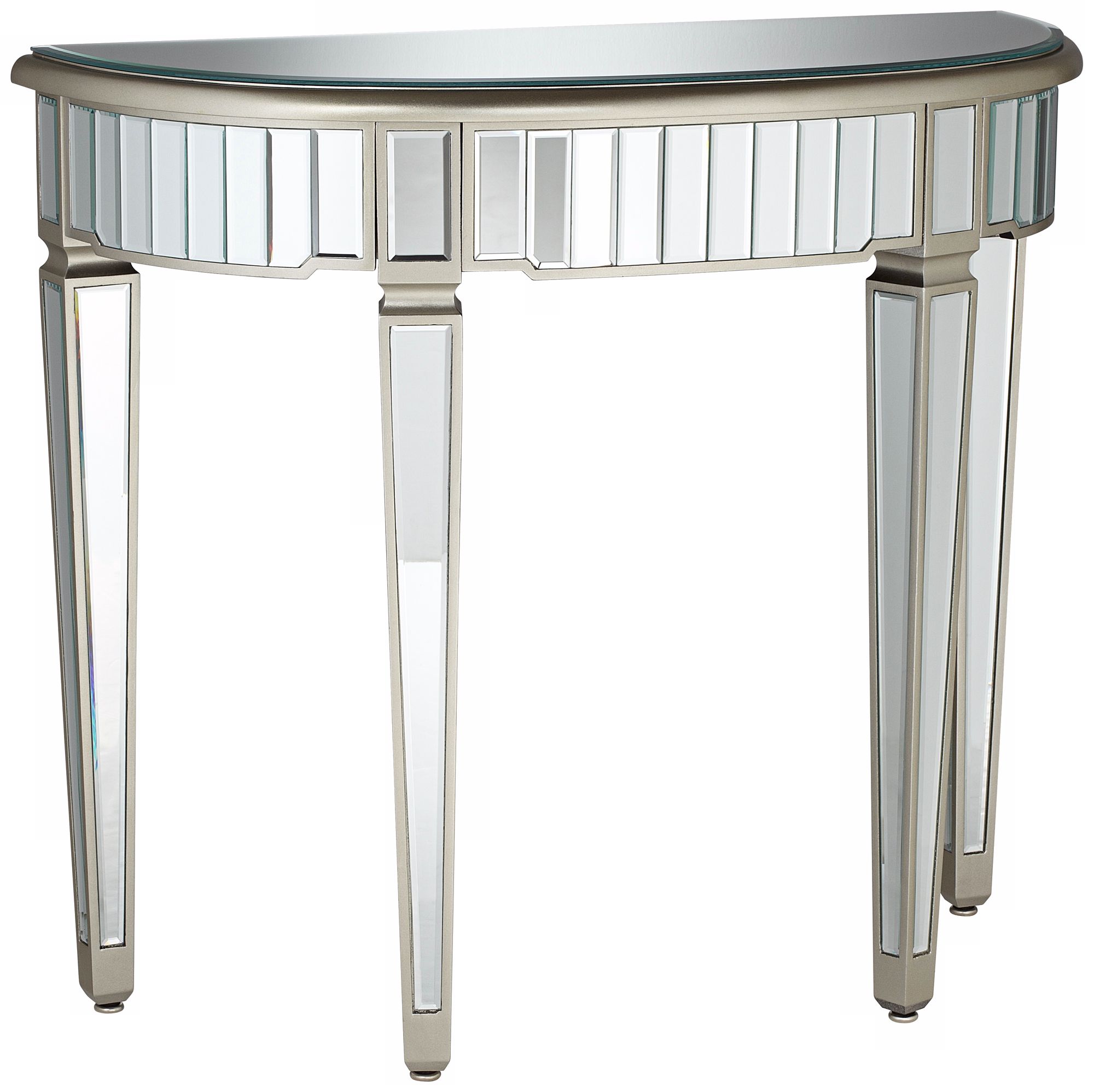 Valerie Mirrored Console Table