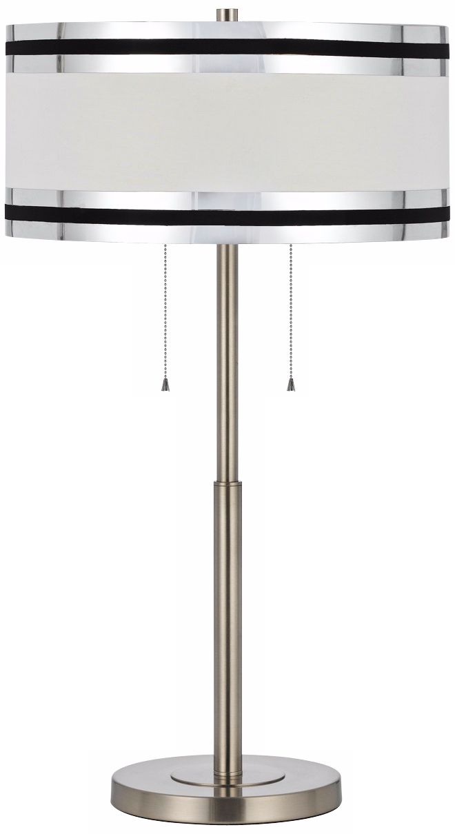 Paxton Brushed Steel Table Lamp
