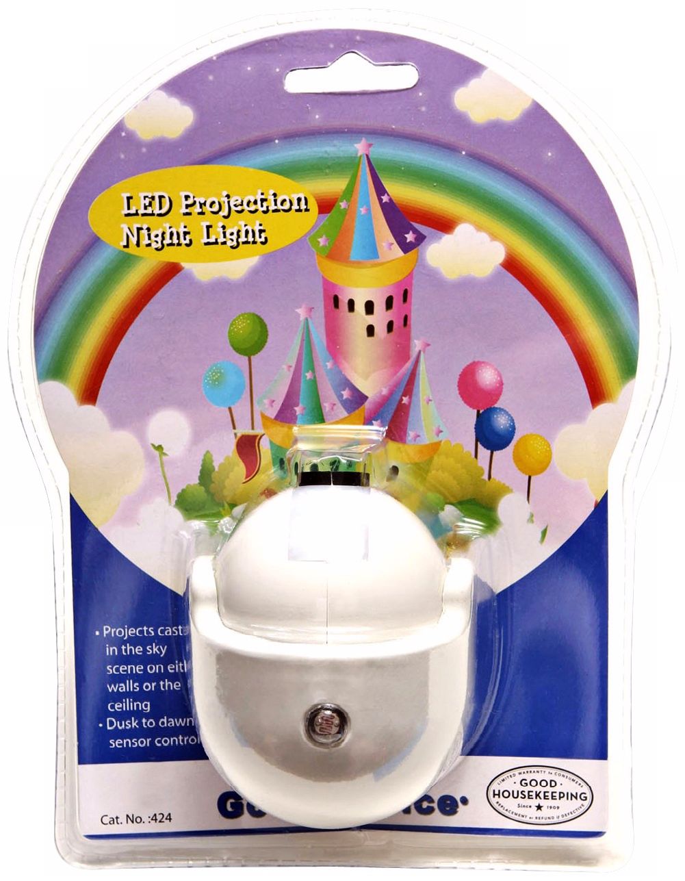 Rainbow Castle LED Projection Night Light