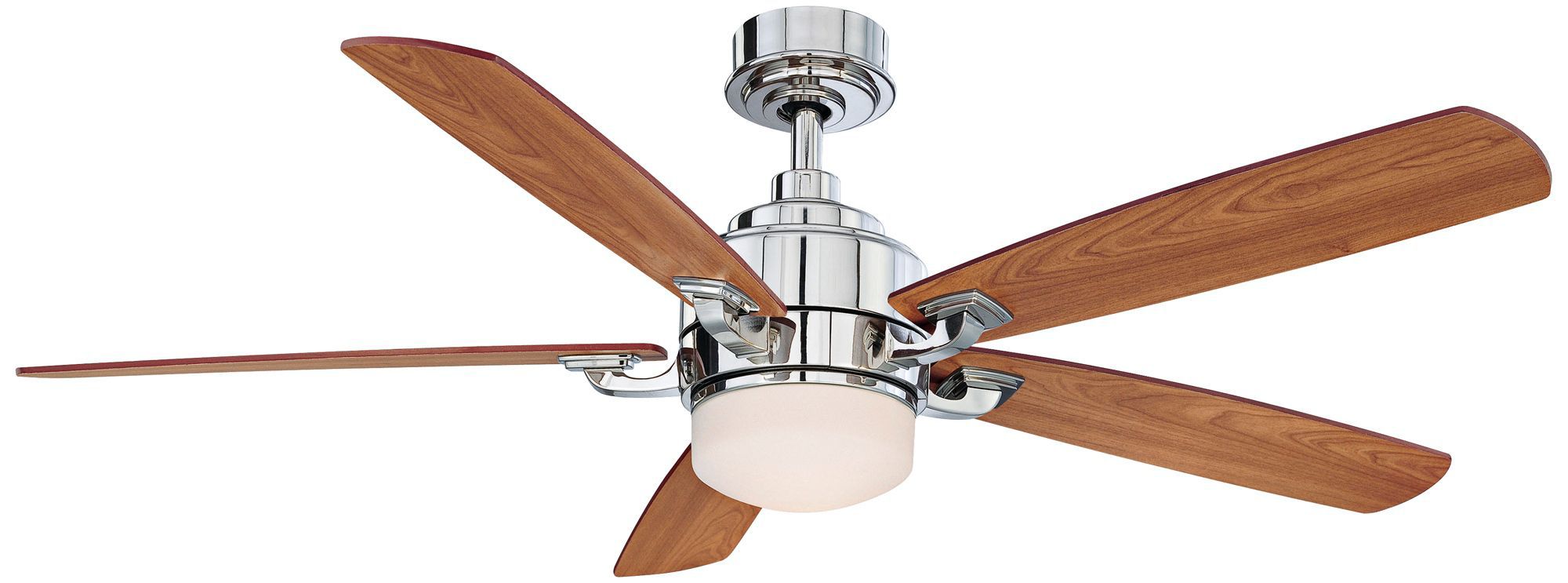 52" Fanimation Benito Polished Nickel Ceiling Fan