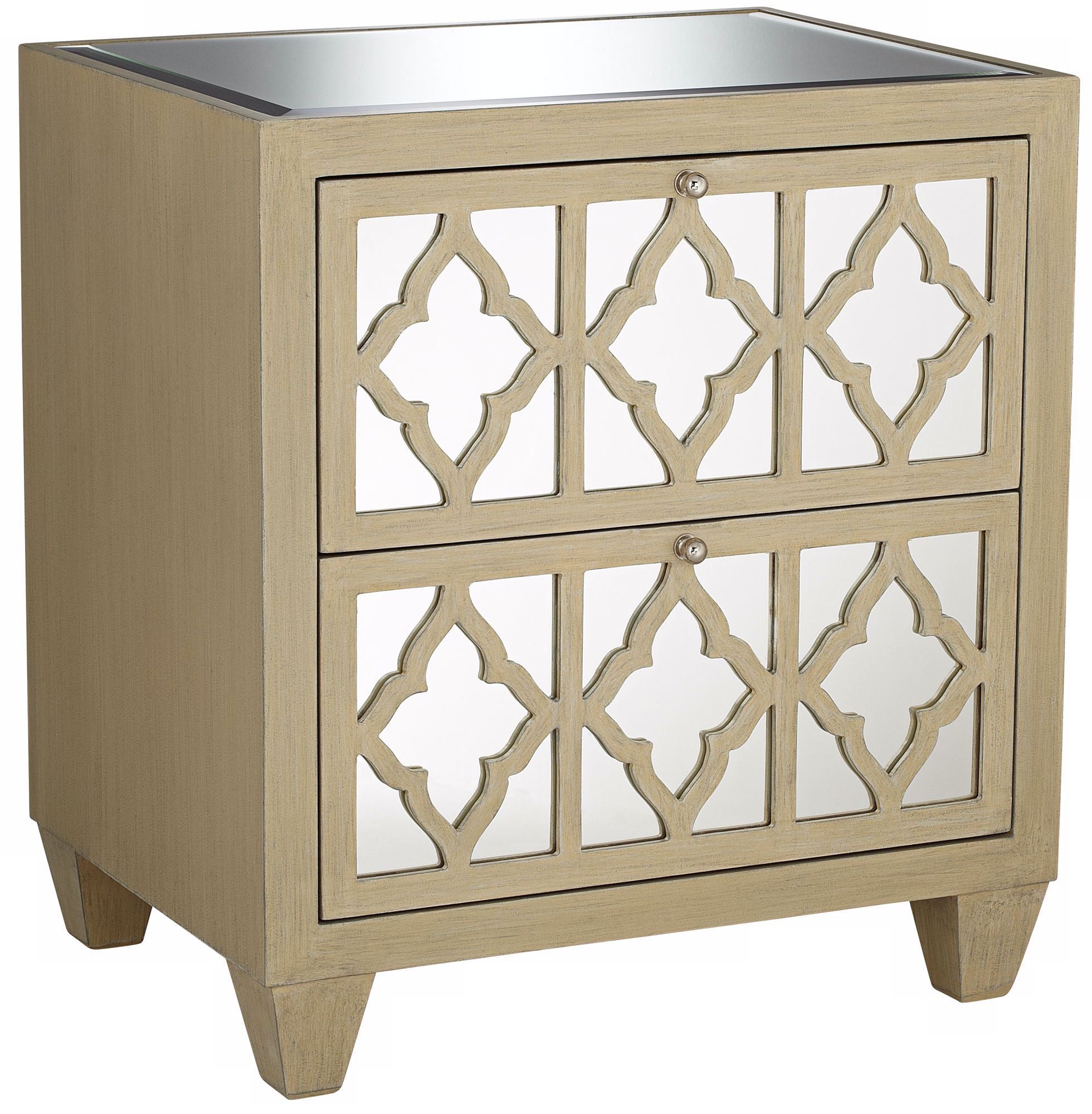 Lola Collection Mirror Accent Chest
