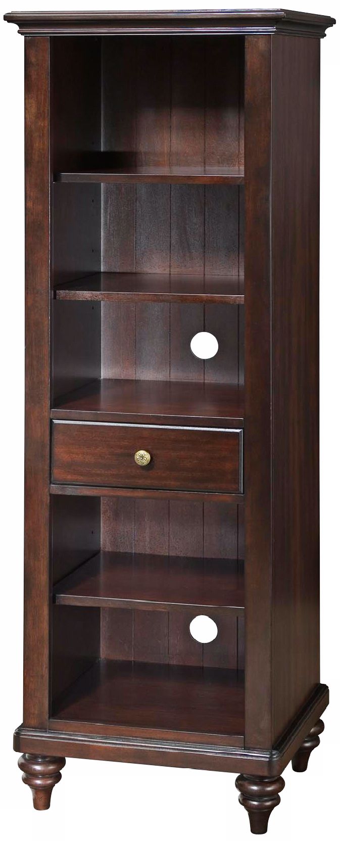 Bermuda Espresso Pier Cabinet