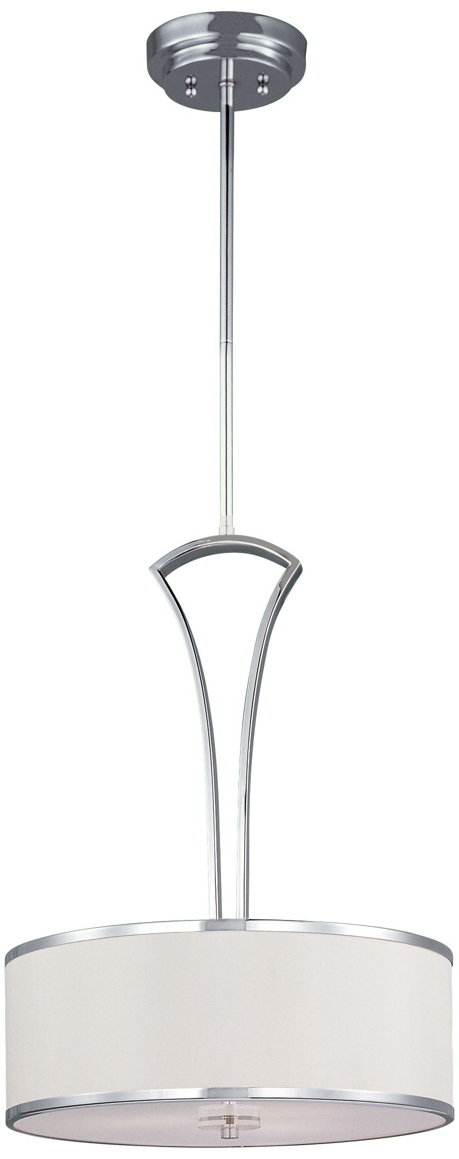 Maxim Metro 15 3/4" Wide 4-Light Chrome Pendant Light