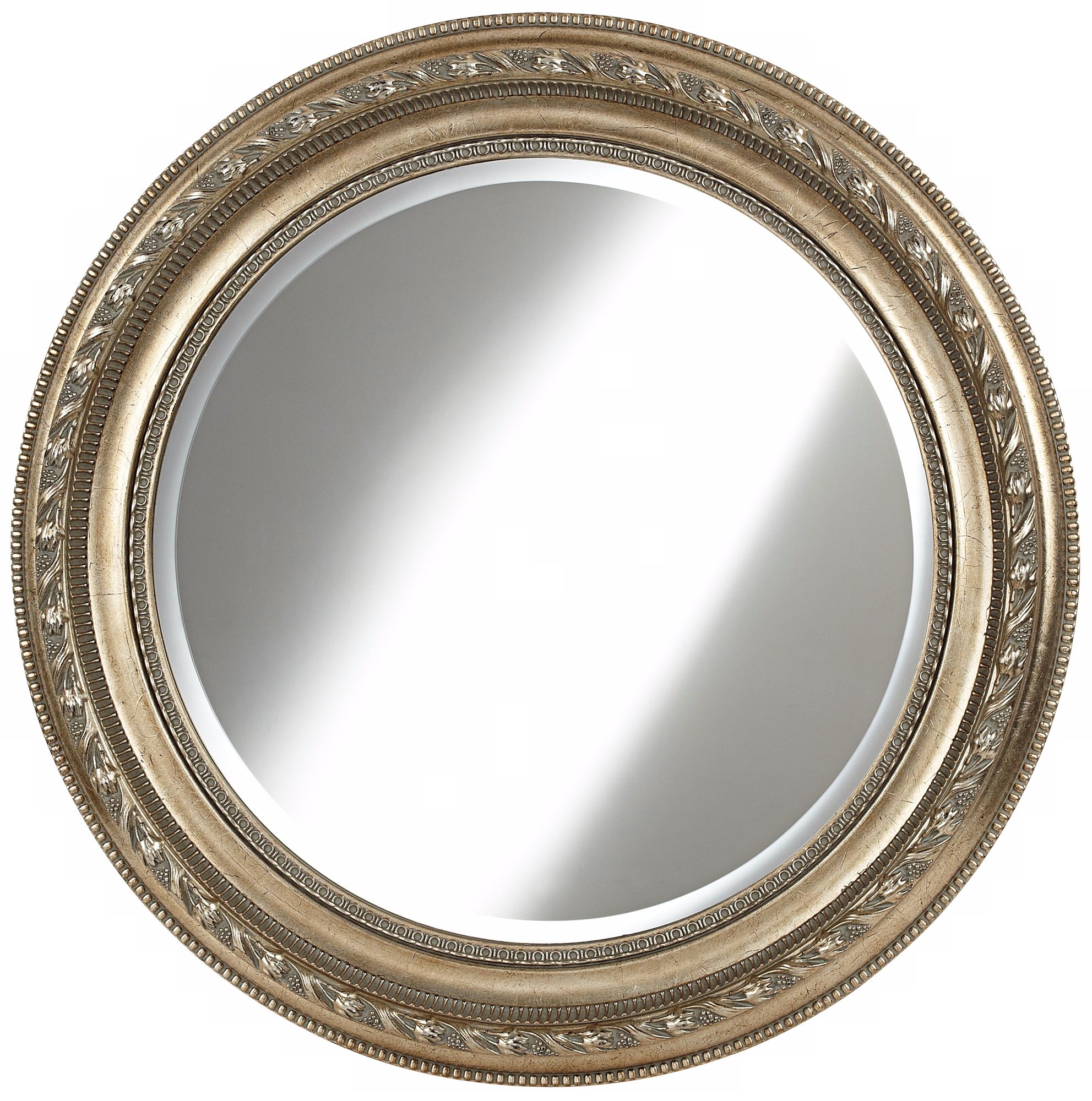 Harrison 31 1/2" Wide Champagne Gold Wall Mirror