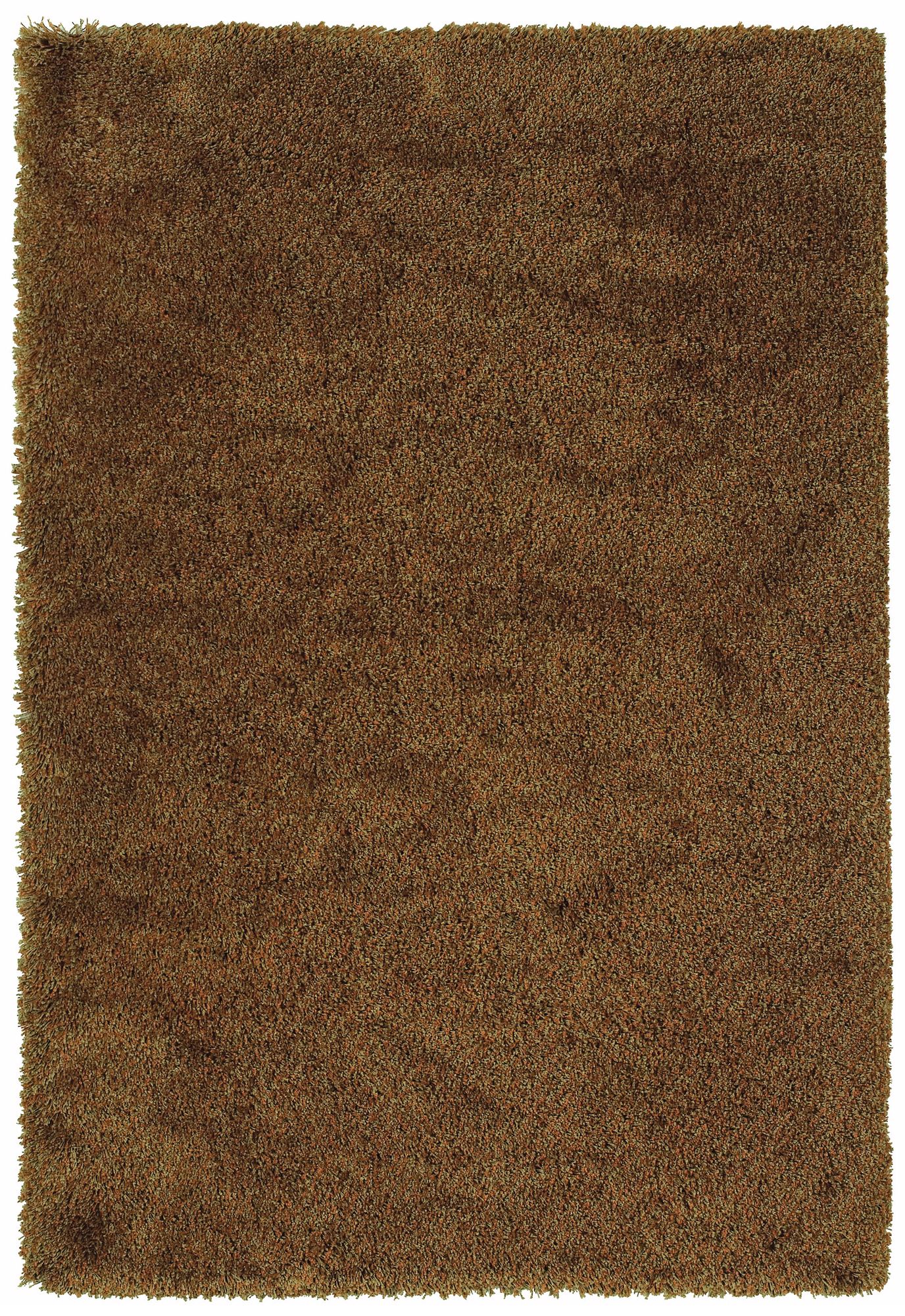 Soho Collection Rust/Gold Shag Area Rug