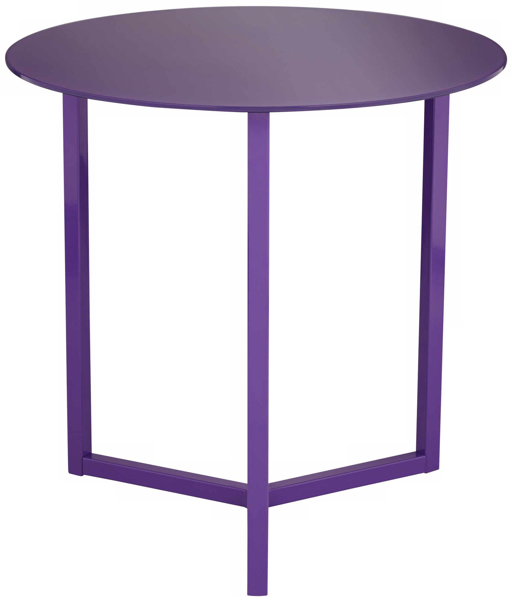 Brunetta Purple Accent Table