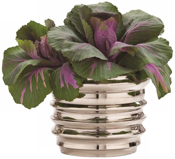 Arteriors Home Nickel Small Waterfall Pillar Candle Holder