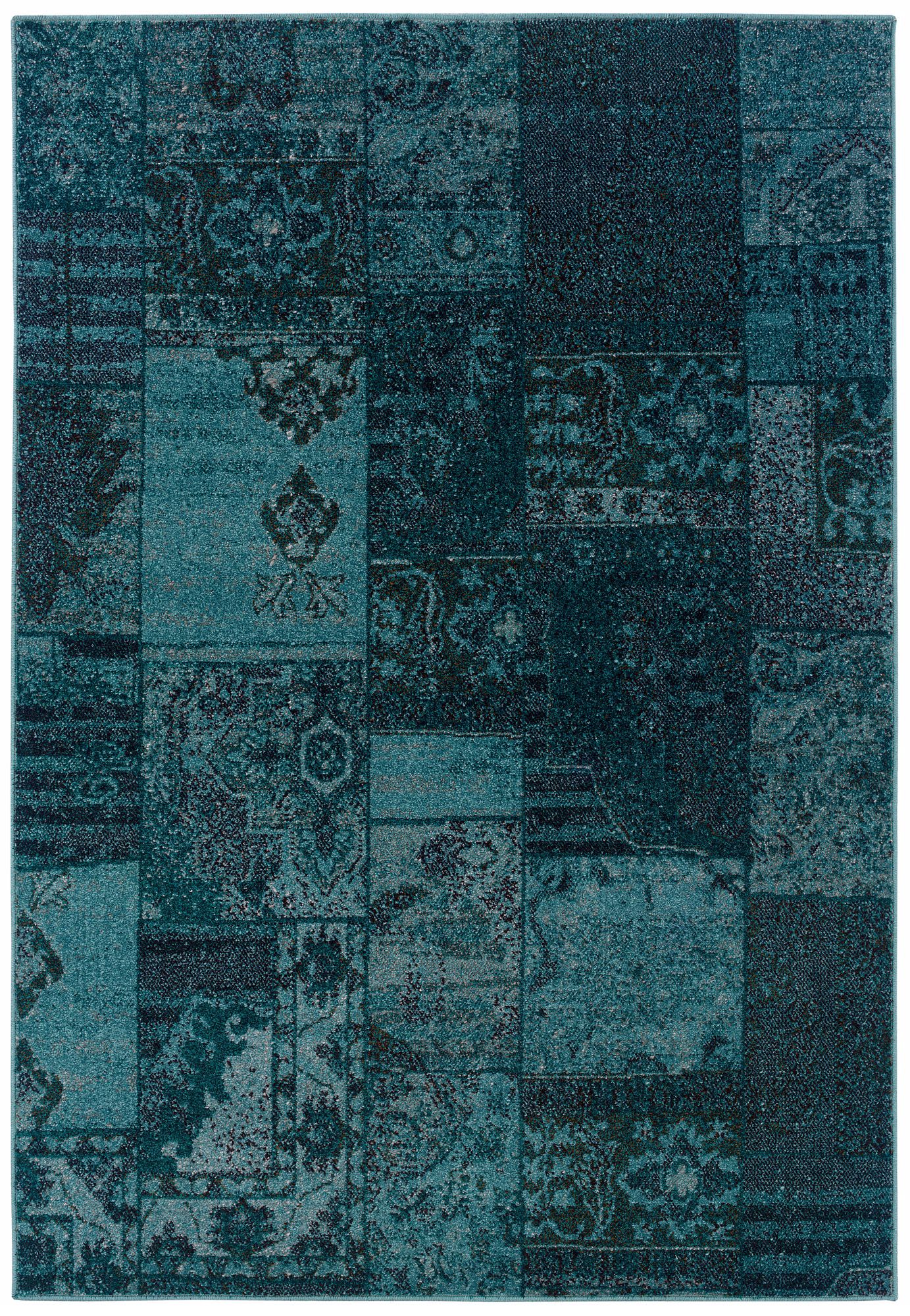 Oriental Weavers Revival 501G Aqua Area Rug
