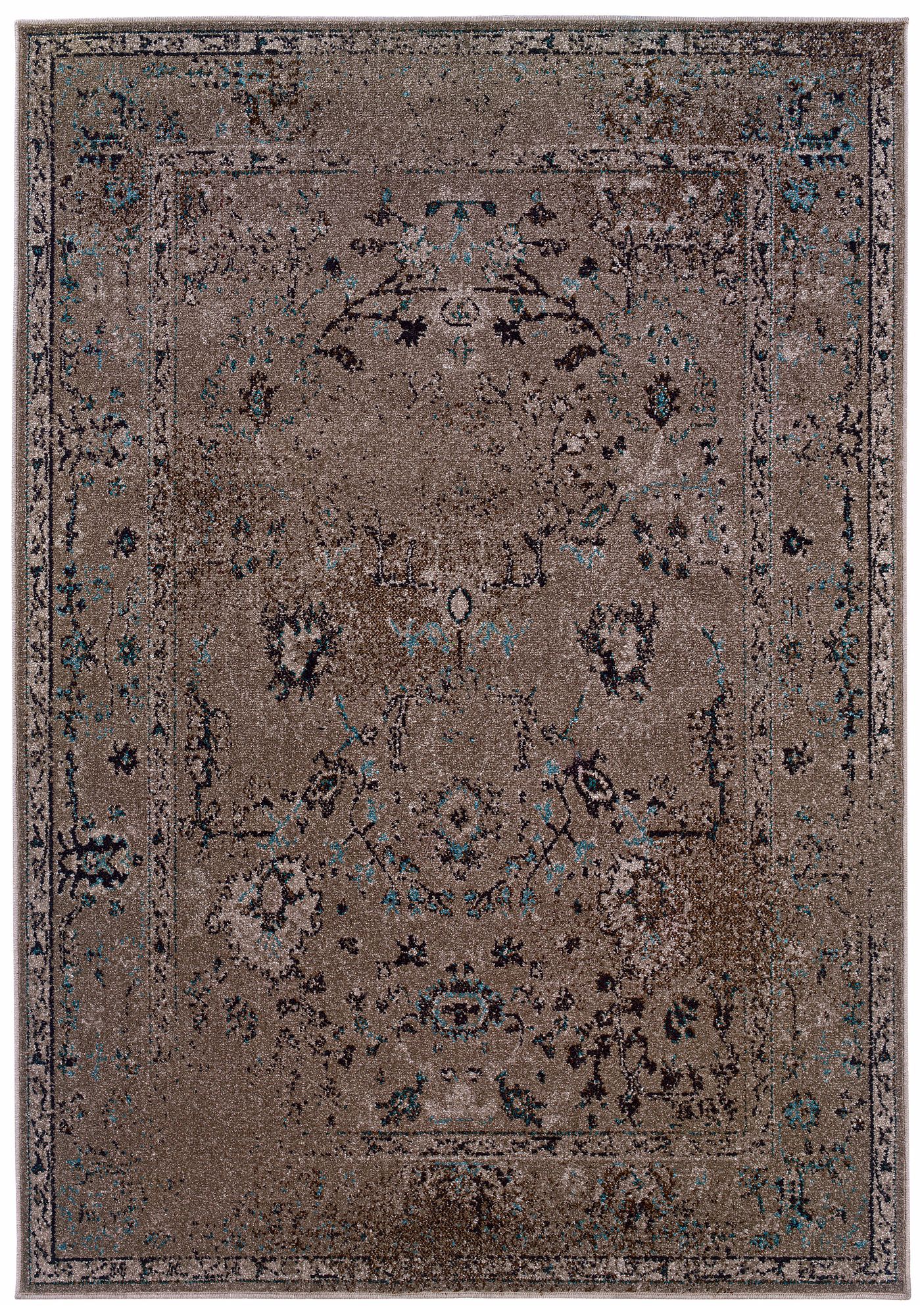 Oriental Weavers Revival 551Q Grey Area Rug