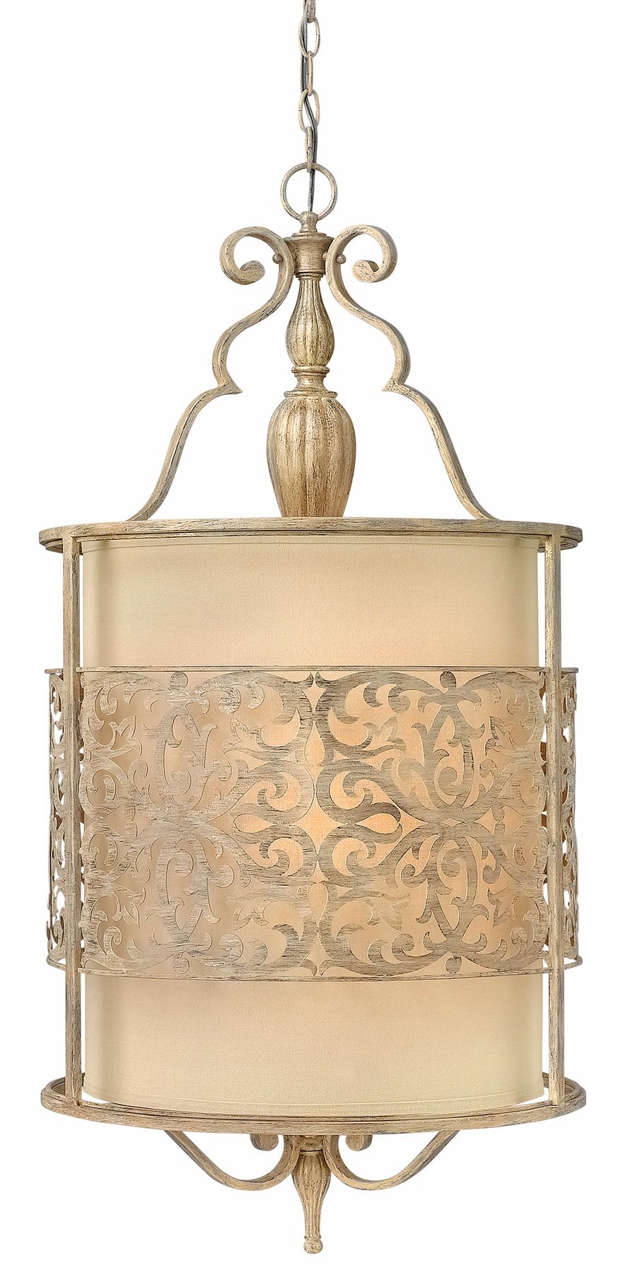 Fredrick Ramond Carabel 4-Light 18" Wide Champagne Pendant