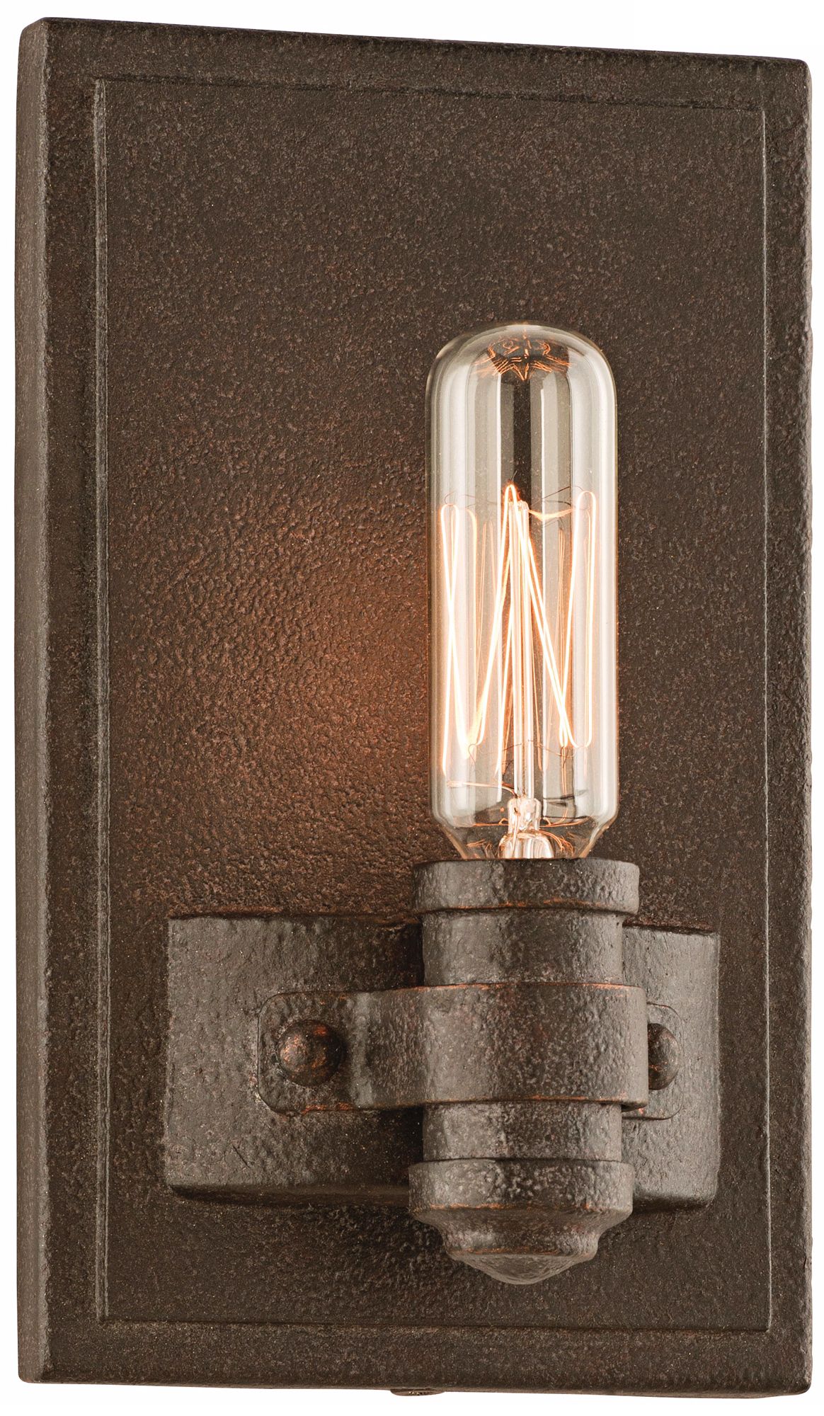 Pike Place 7 1/4" High Shipyard Bronze Wall Sconce
