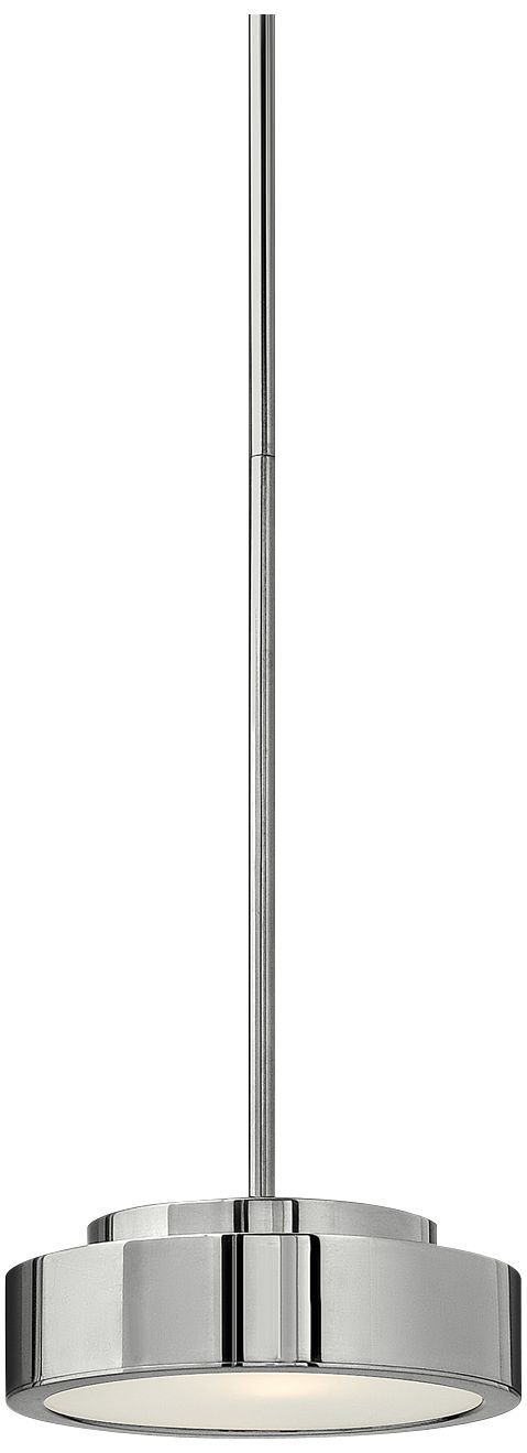 Fredrick Ramond Broadway 8" Wide Aluminum Disc Pendant