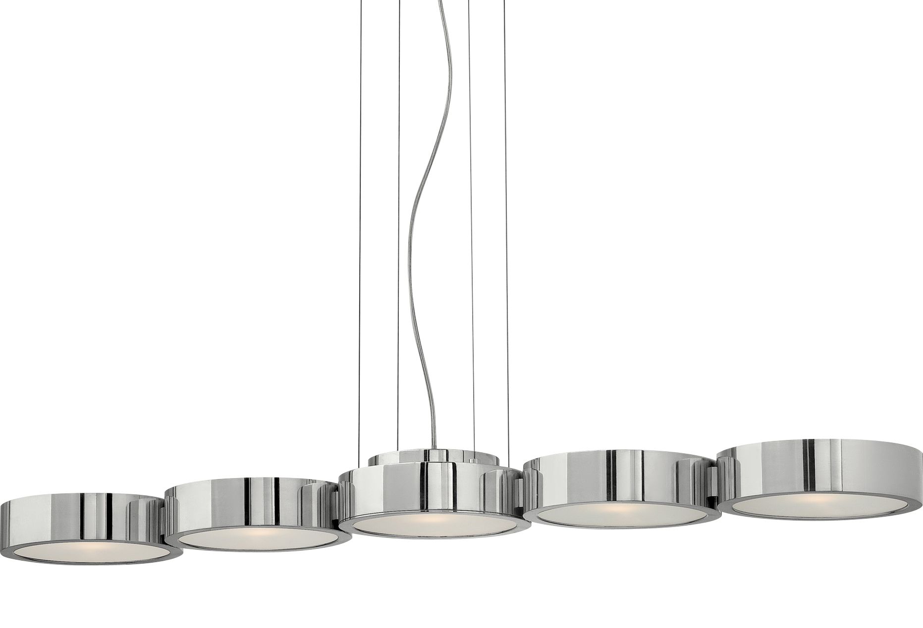 Fredrick Ramond Broadway 40 1/2" Wide Disc Island Chandelier