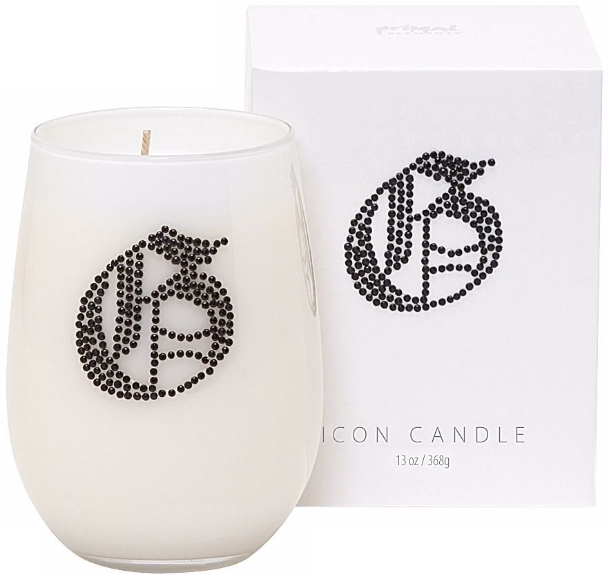 Letter "G" Fragrant Monogram Stemless Wine Glass Candle