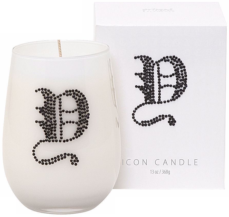 Letter "Y" Fragrant Monogram Stemless Wine Glass Candle