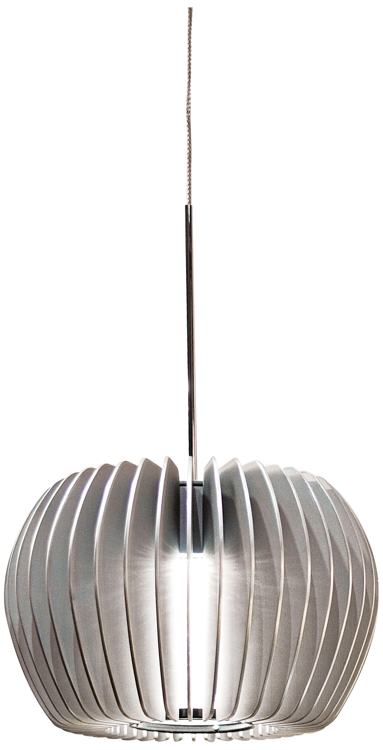 WAC Uber 5 1/2" Wide Platinum LED Pendant Light