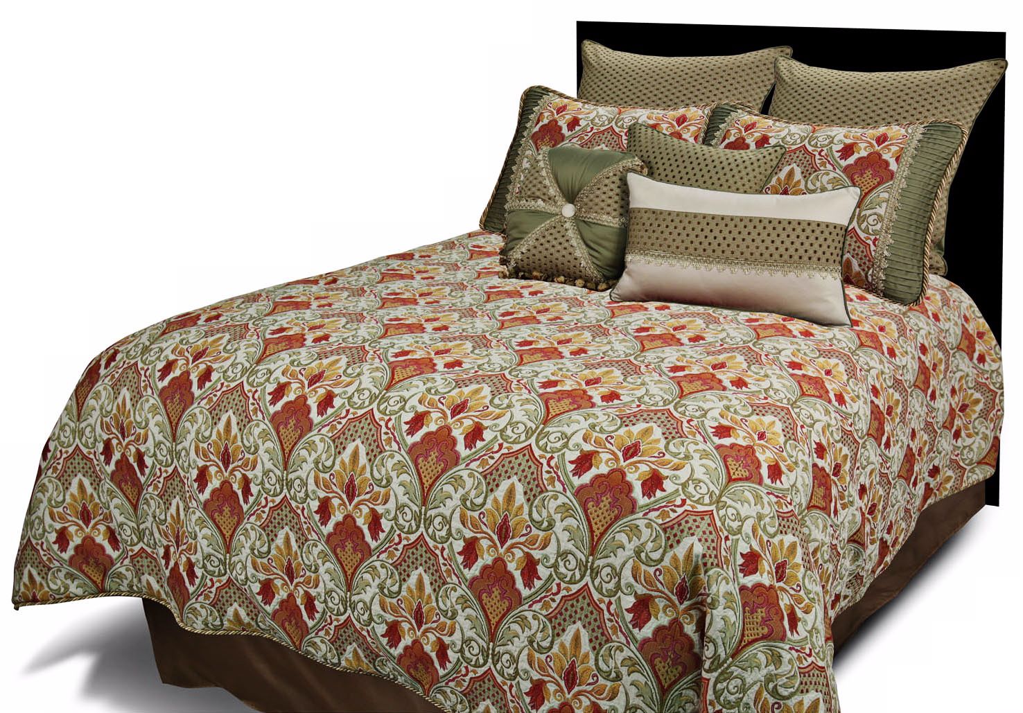 Monica Floral Comforter Bedding Set