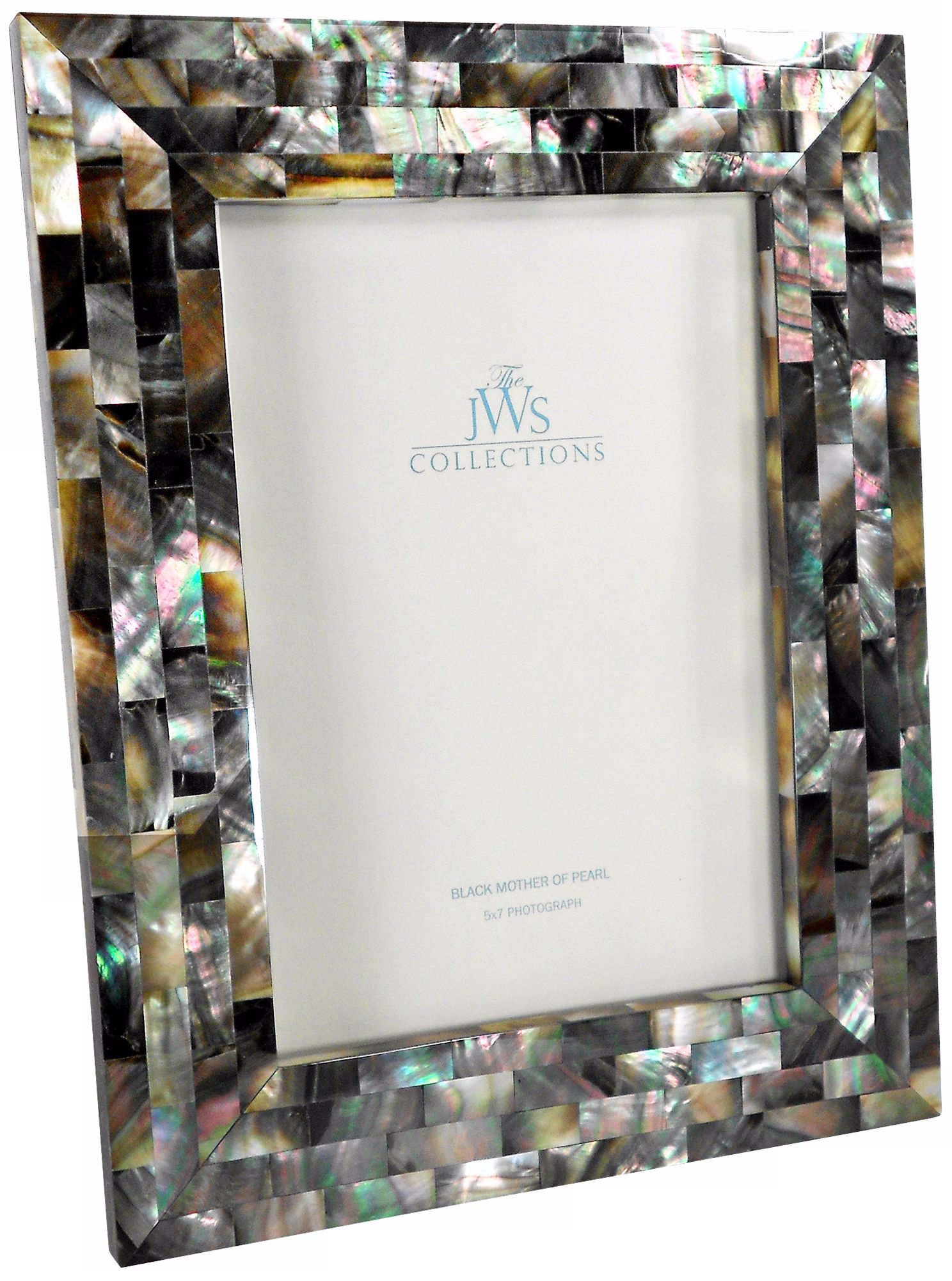 Black Mother of Pearl 5x7 Photo Frame