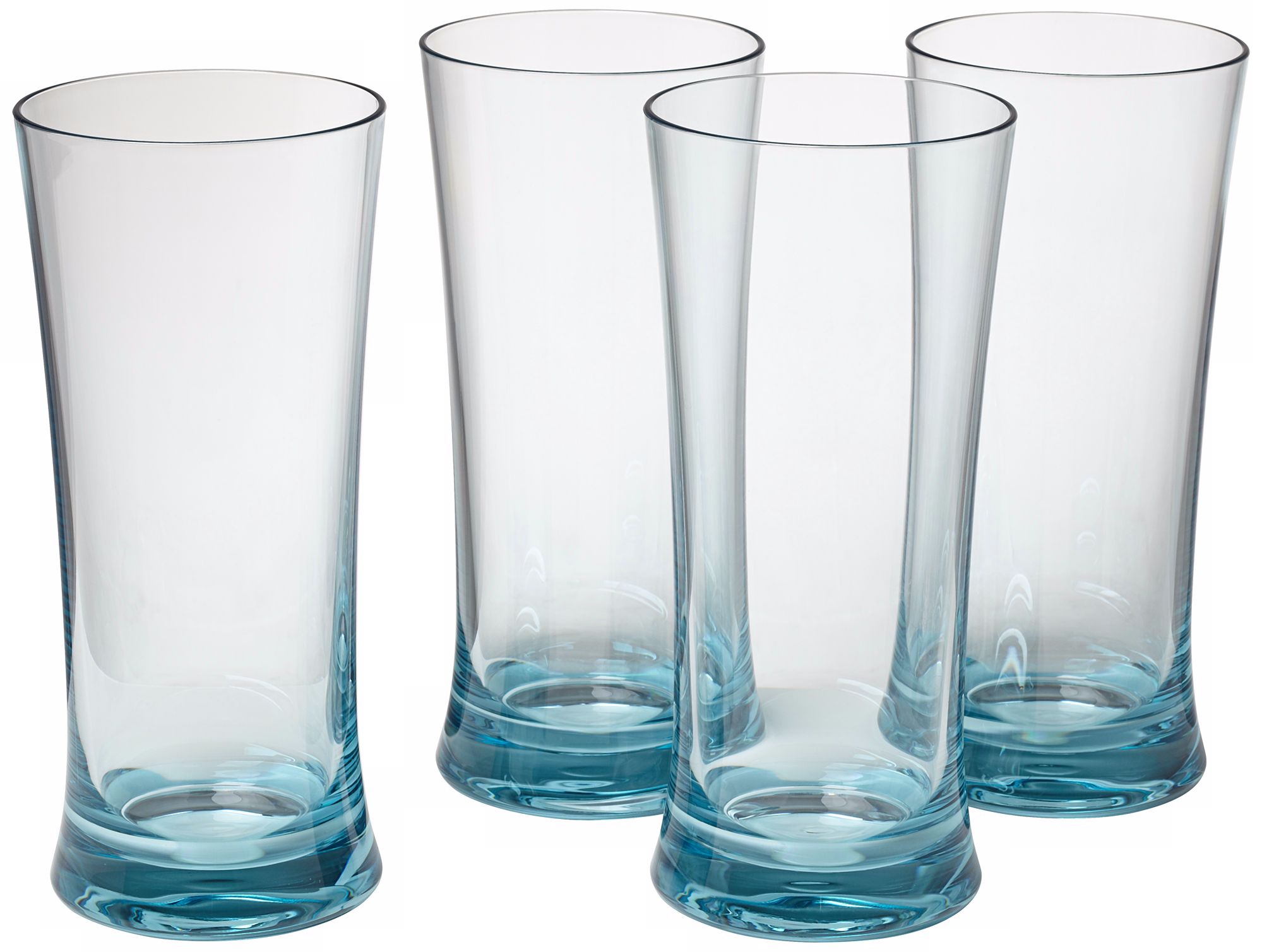 Set of 4 Glacier Blue 22 Oz. Polycarbonate Cooler Tumblers