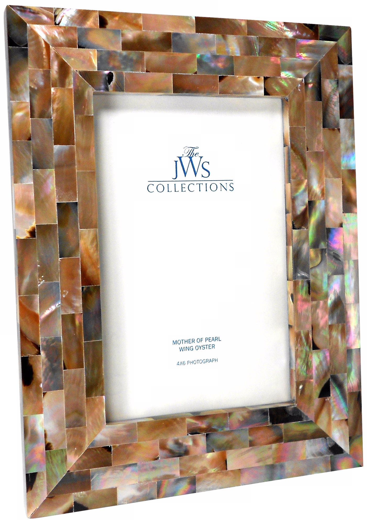 Wing Oyster Shell 4x6 Picture Frame