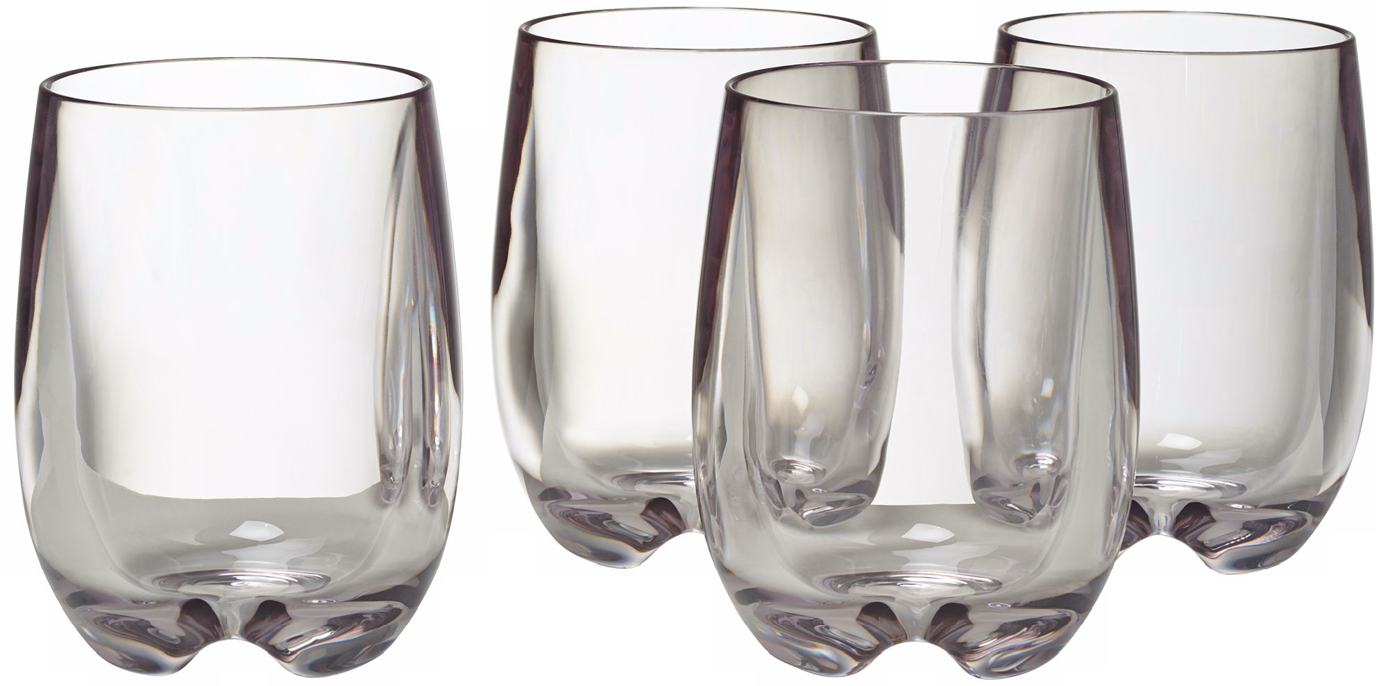 Set of 4 Clear Osteria Chardonnay Glasses