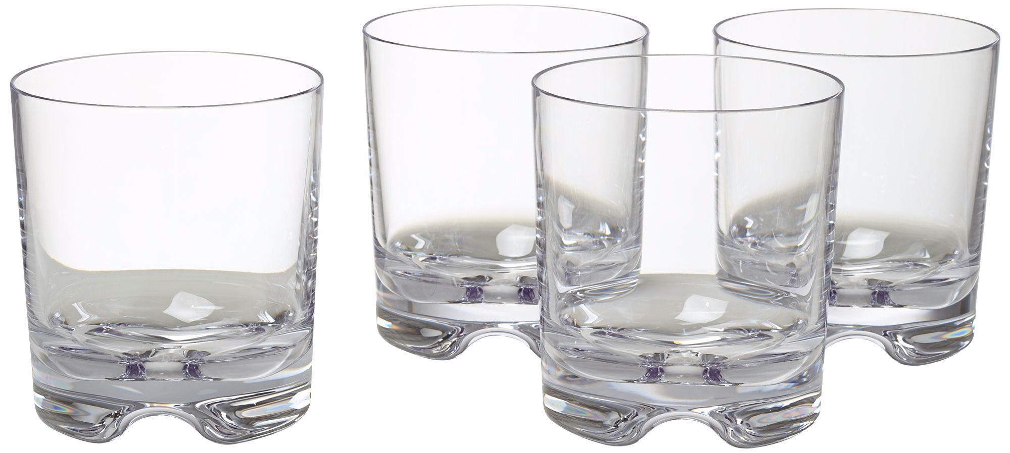 Set 4 Vivaldi Clear Tumblers
