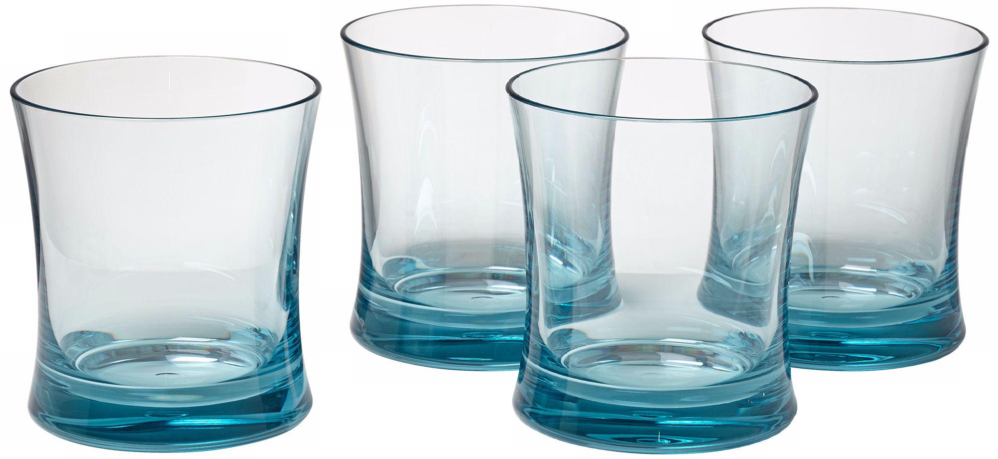 Set of 4 Glacier Blue 14 Oz. Polycarbonate Tumblers