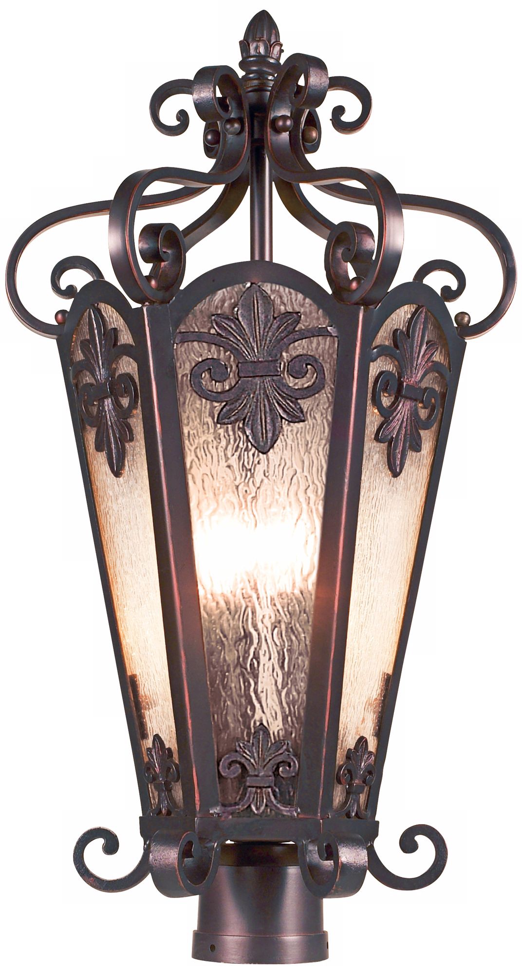Lonsdale 13 1/2" Wide Antique Sable Outdoor Post Light