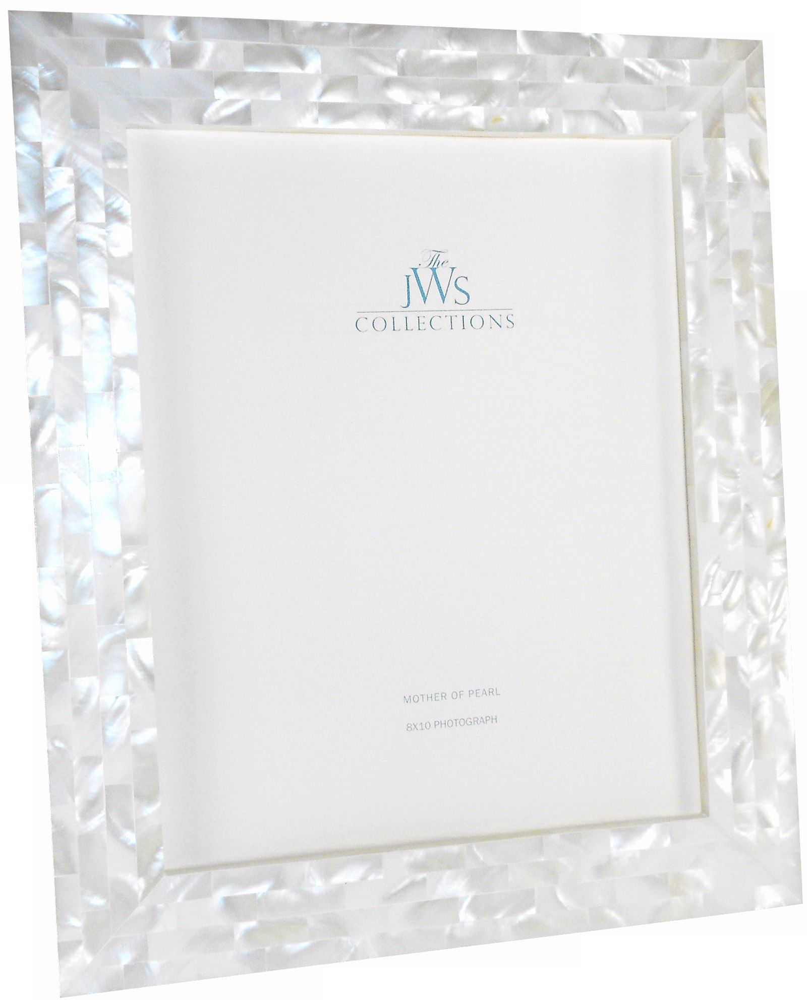 White Mother of Pearl 8x10 Photo Frame