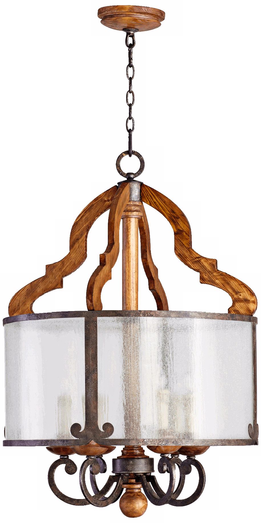 Quorum Ashford 6-Light 24 1/2" Wide Provincial Pendant Light