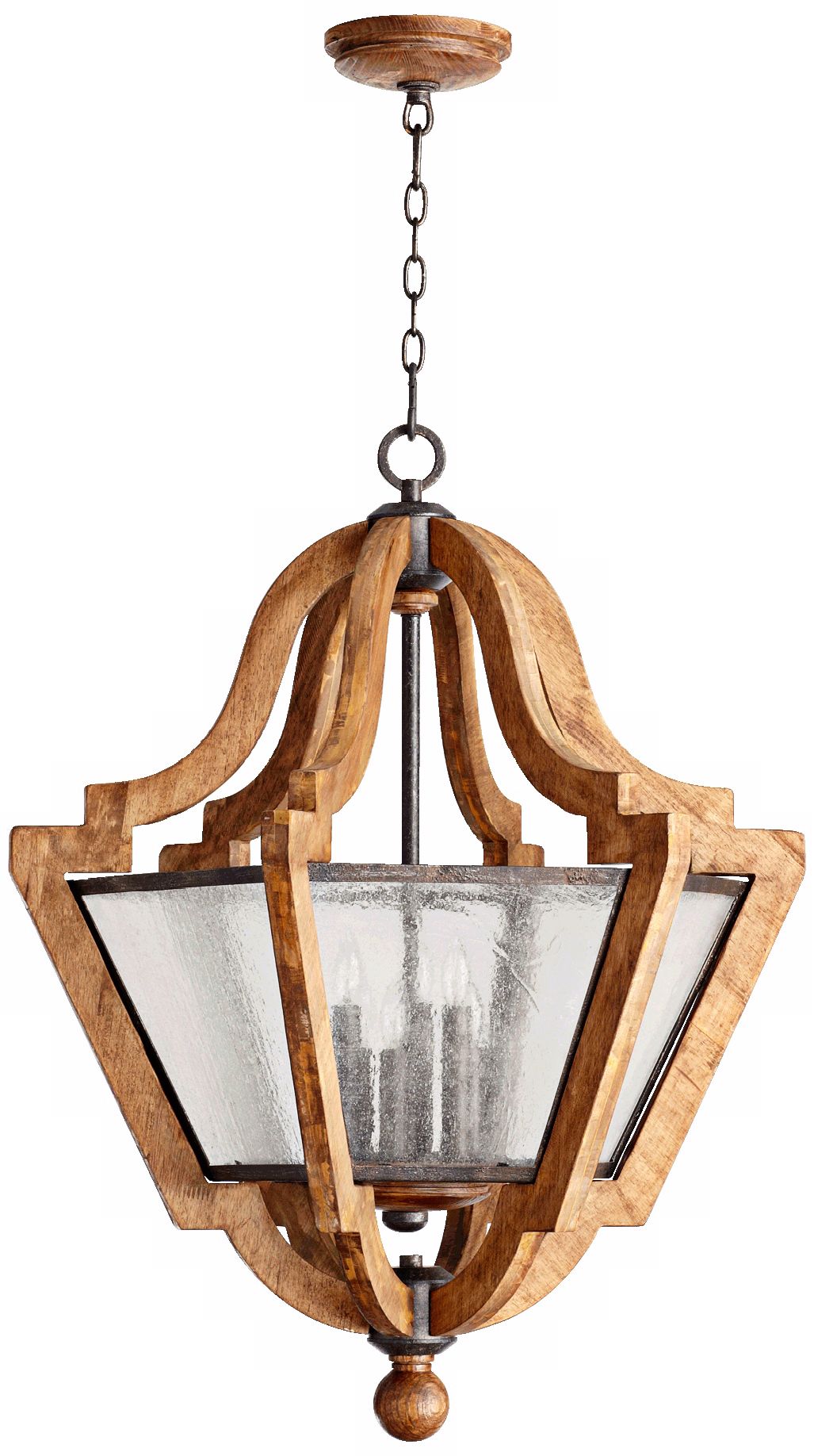 Quorum Ashford 6-Light 27 1/4" Wide Provincial Pendant Light