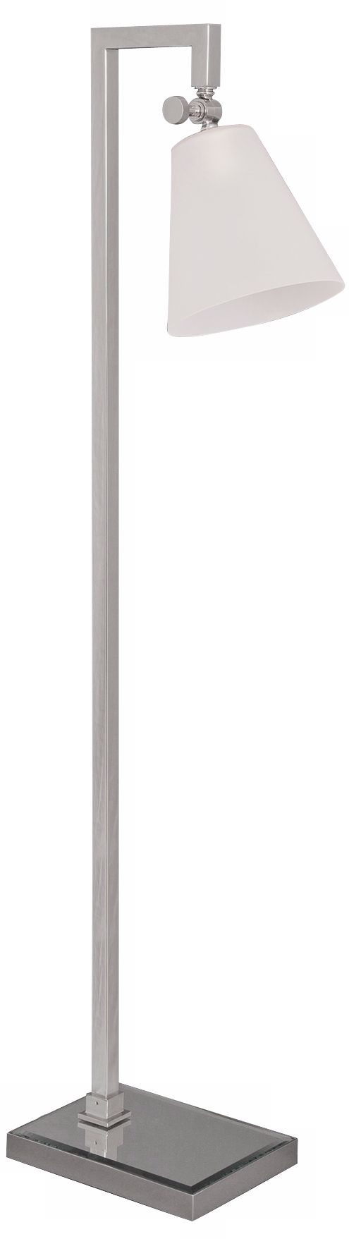 Lummo Clara Polished Nickel Floor Lamp