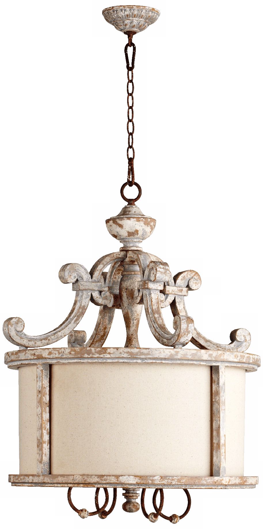 Quorum La Maison 25 1/4" Wide Manchester Grey Pendant Light