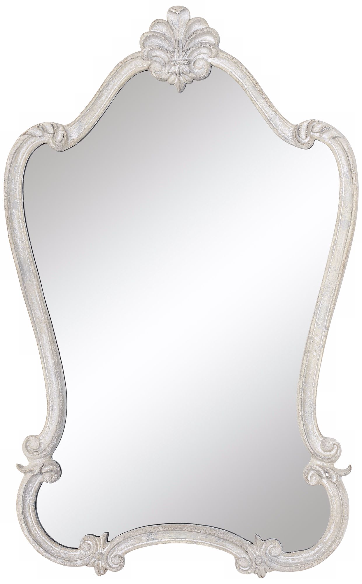 Uttermost Walton Hall White Wall Mirror