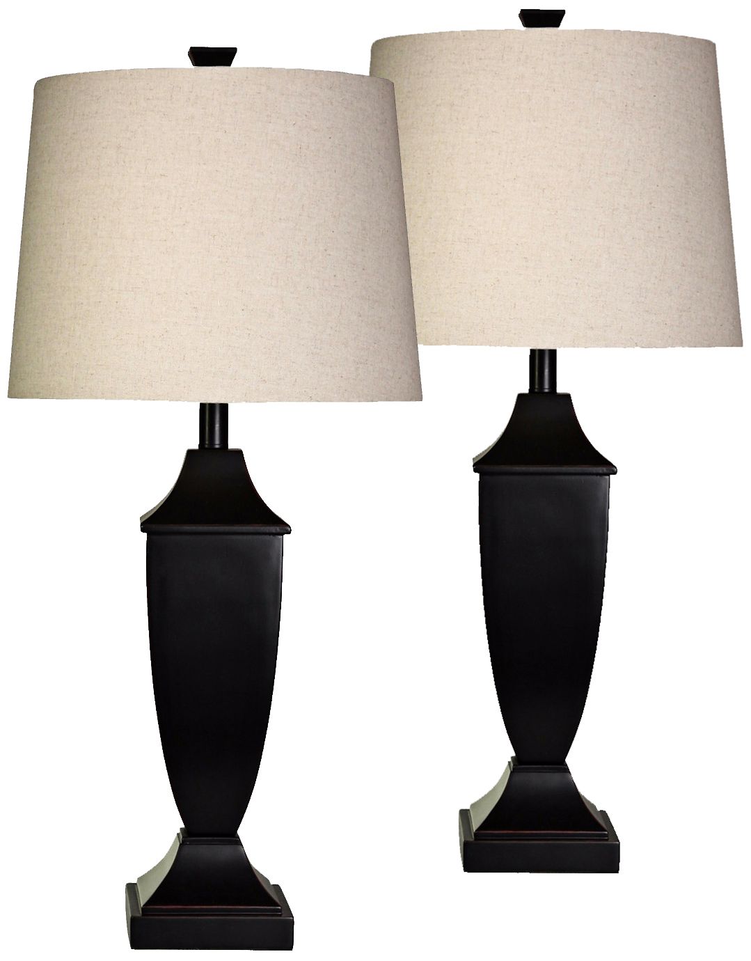 Set of 2 Samos Bronze Buffet Lamps