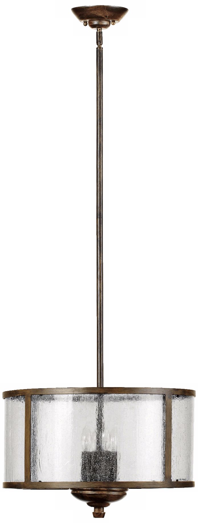Quorum Telluride 18 1/2" Wide Oiled Bronze Pendant Light