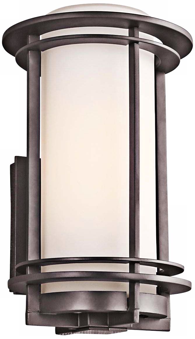 Kichler Pacific Edge 13" High Bronze Outdoor Wall Sconce