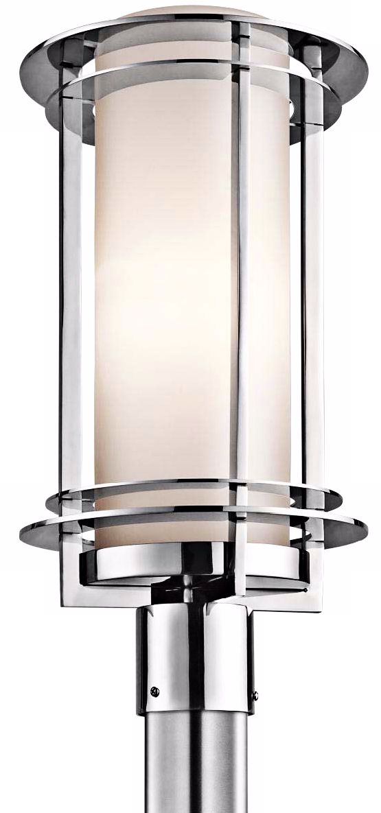 Kichler Pacific Edge 19" High Steel Outdoor Post Light