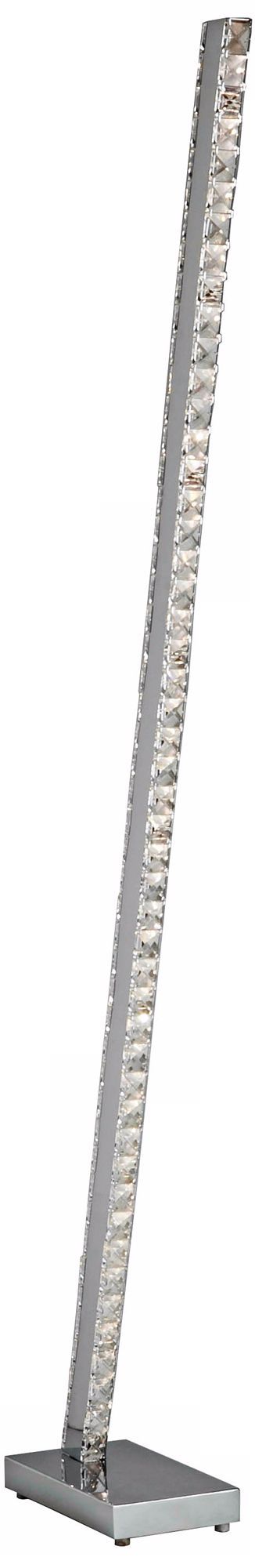 Artcraft Eternity Leaded Crystal Floor Lamp
