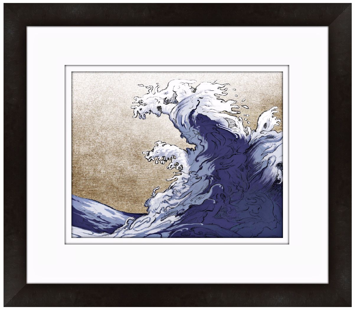 Fantasia Wave VII 15 1/2" Wide Walt Disney Wall Art