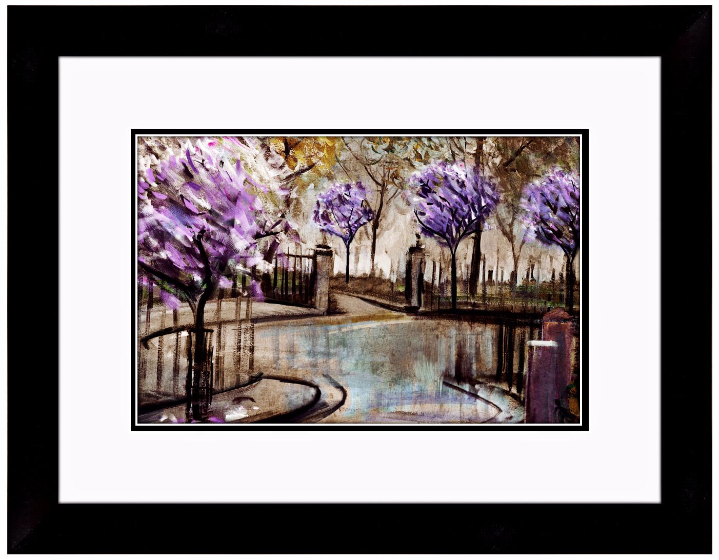Mary Poppins III Cherry Tree Lane 18" Walt Disney Wall Art