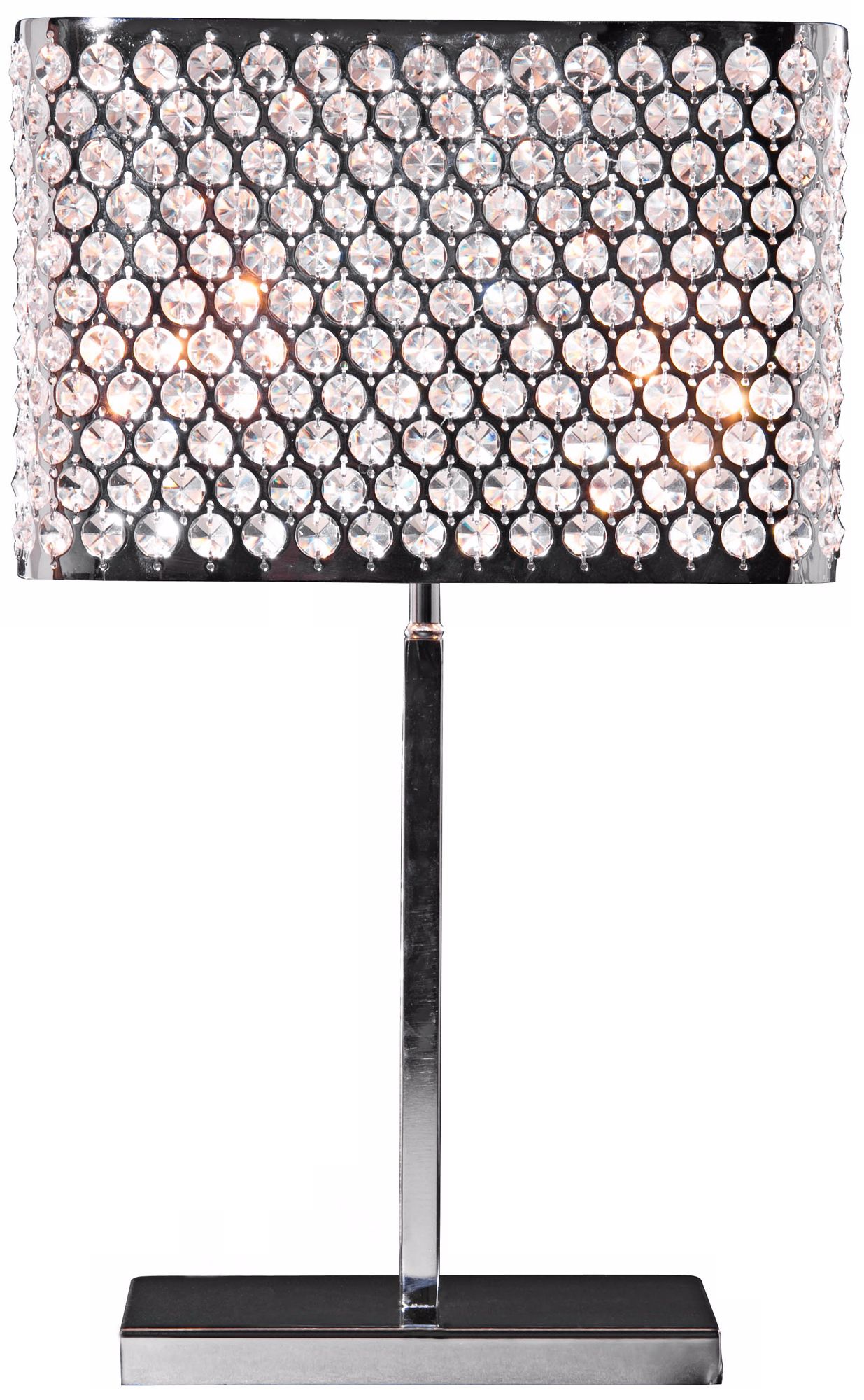 Artcraft Concentrix Egyptian Crystal Table Lamp