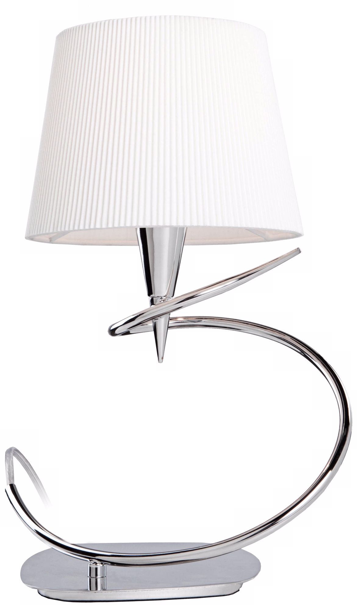 Artcraft Oslo Chrome Table Lamp