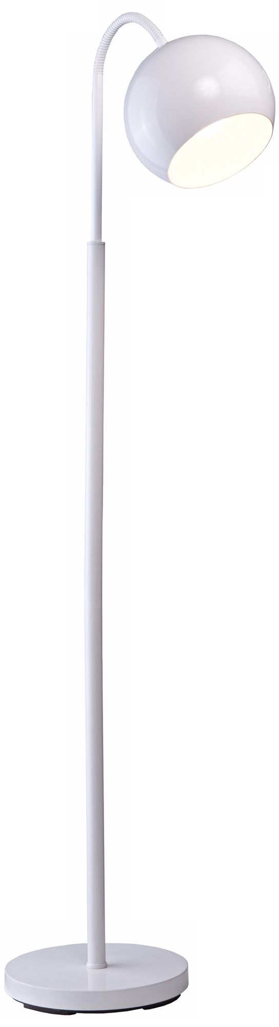 Artcraft On the Spot White Floor Lamp