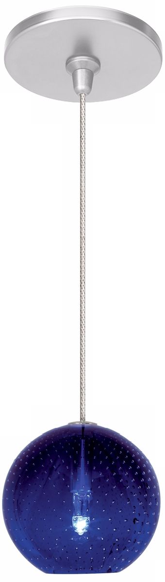 LBL Bullé Blue Nickel Pendant Light