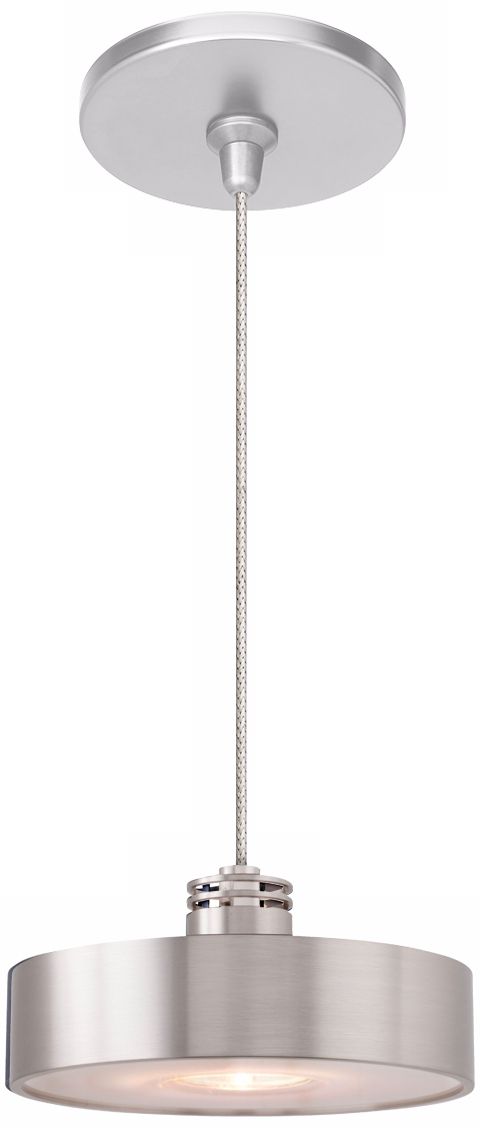 LBL Hover Satin Nickel Pendant Light