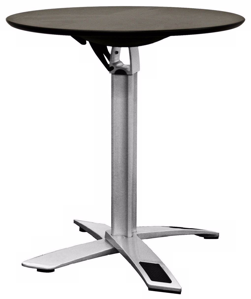Accenture Black and Silver Folding Event Table