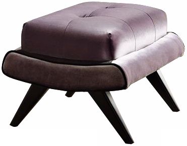 5th Avenue Collection Birchwood Gray Ottoman