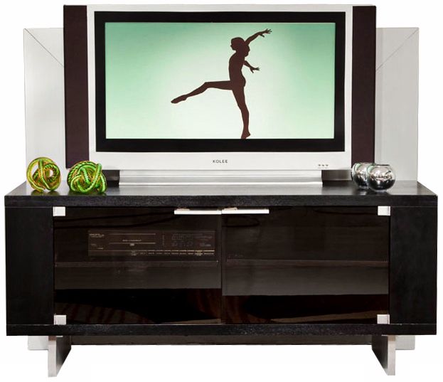 Atria Espresso Wood TV Stand